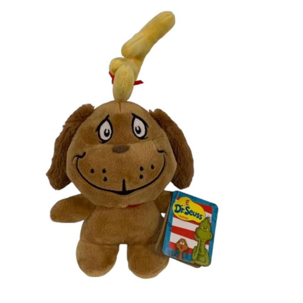 NWT Dr. Seuss Max Dood Plushie Aurora Licensed Mr Grinch Christmas Stuffed Plush